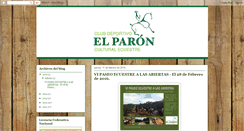 Desktop Screenshot of clubecuestreelparon.blogspot.com