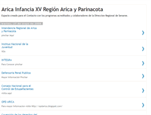 Tablet Screenshot of infanciaarica.blogspot.com