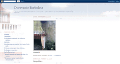 Desktop Screenshot of doravanteborboleta.blogspot.com