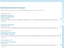 Tablet Screenshot of dedicatedservereurope.blogspot.com