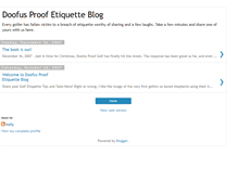 Tablet Screenshot of doofusproof.blogspot.com