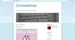 Desktop Screenshot of contraafiches.blogspot.com