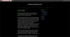 Desktop Screenshot of murciegraphos.blogspot.com