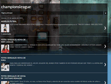 Tablet Screenshot of championsleagueseuropea.blogspot.com