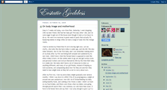 Desktop Screenshot of ecstaticgoddess.blogspot.com