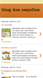 Mobile Screenshot of blogdosesquilos.blogspot.com