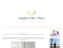 Tablet Screenshot of numberfiftythree.blogspot.com