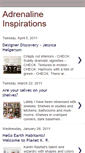 Mobile Screenshot of adrenalineinspirations.blogspot.com