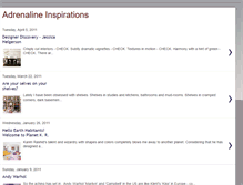 Tablet Screenshot of adrenalineinspirations.blogspot.com