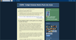 Desktop Screenshot of colegioestadualmestrepaulodosanjos.blogspot.com