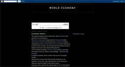 Desktop Screenshot of economy-4u.blogspot.com