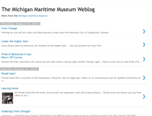 Tablet Screenshot of michiganmaritimemuseum.blogspot.com