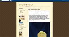 Desktop Screenshot of livingthepastrylife.blogspot.com