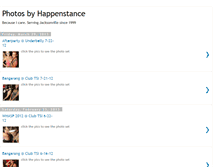 Tablet Screenshot of iamhappenstance.blogspot.com