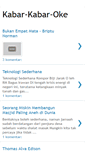 Mobile Screenshot of kabar-kabar-oke.blogspot.com