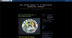 Desktop Screenshot of irajovemvasco4provinciamh.blogspot.com