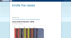 Desktop Screenshot of kindlefire-cases.blogspot.com