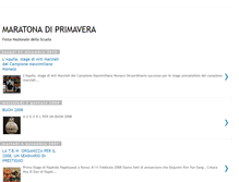 Tablet Screenshot of maratonadiprimavera.blogspot.com
