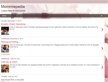 Tablet Screenshot of mommiepedia.blogspot.com