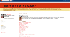 Desktop Screenshot of noqinecuador.blogspot.com