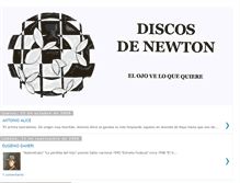 Tablet Screenshot of discosdenewton.blogspot.com