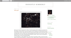 Desktop Screenshot of honestlykimberly.blogspot.com