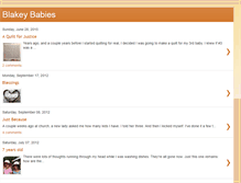 Tablet Screenshot of blakeybabies.blogspot.com