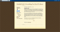 Desktop Screenshot of darkfallgold.blogspot.com