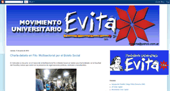 Desktop Screenshot of movunivevita.blogspot.com