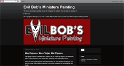 Desktop Screenshot of evilbobs.blogspot.com