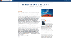 Desktop Screenshot of introspectgallery.blogspot.com