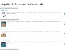 Tablet Screenshot of biografarikrdoprimerosaosdevida.blogspot.com