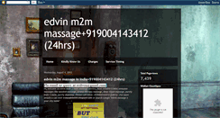 Desktop Screenshot of edvinmassage.blogspot.com