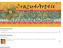 Tablet Screenshot of crazy4art4u.blogspot.com