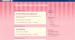 Desktop Screenshot of heartstringsacademy.blogspot.com