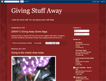 Tablet Screenshot of givingstuffaway.blogspot.com