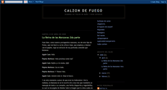 Desktop Screenshot of calzondefuego.blogspot.com