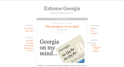 Desktop Screenshot of extreme-georgia-deluxe.blogspot.com