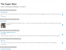 Tablet Screenshot of dcsupermom.blogspot.com