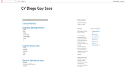 Desktop Screenshot of cvdiegogaysaez.blogspot.com