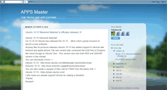 Desktop Screenshot of master-apps.blogspot.com