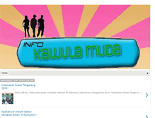 Tablet Screenshot of info-kawulamuda.blogspot.com