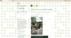 Desktop Screenshot of howardfamily6.blogspot.com
