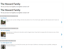 Tablet Screenshot of howardfamily6.blogspot.com