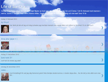 Tablet Screenshot of lifeofsandraj.blogspot.com