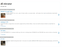 Tablet Screenshot of de-elevator.blogspot.com