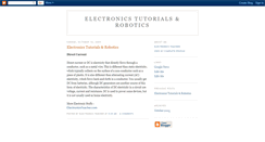 Desktop Screenshot of electronicsteacher.blogspot.com