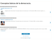 Tablet Screenshot of conceptosbasicosdelademocracia.blogspot.com