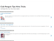 Tablet Screenshot of clubpenguinreview.blogspot.com