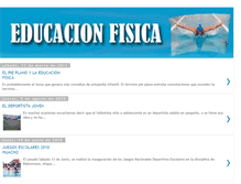 Tablet Screenshot of huachoeducacionfisica.blogspot.com